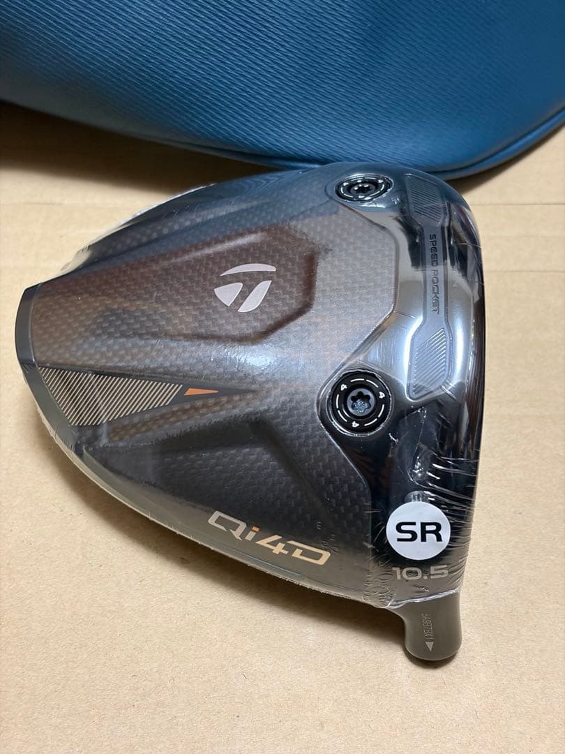 新品未使用 テーラーメイド最新ドライバー Qi4D MAX 10.5° ヘッド