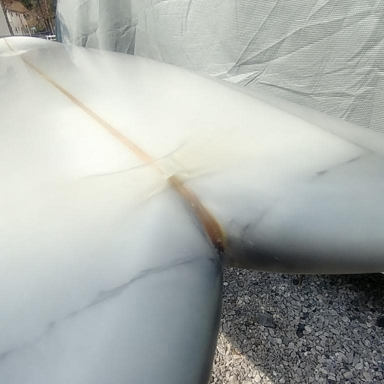 ☆未使用品☆ オーダーボード ミッドレングス 6'8\"　クアッド