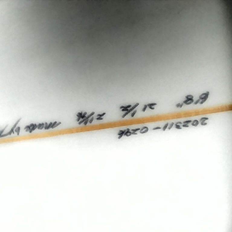 ☆未使用品☆ オーダーボード ミッドレングス 6'8\"　クアッド