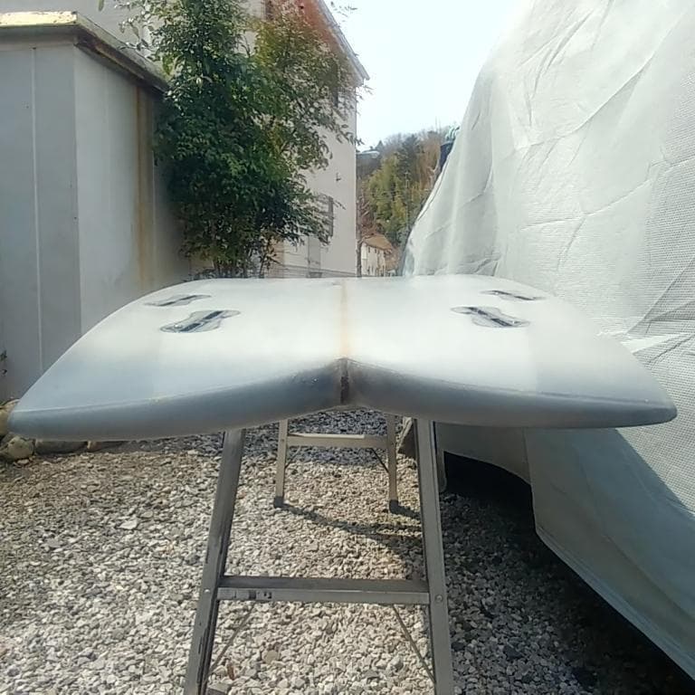 ☆未使用品☆ オーダーボード ミッドレングス 6'8\"　クアッド