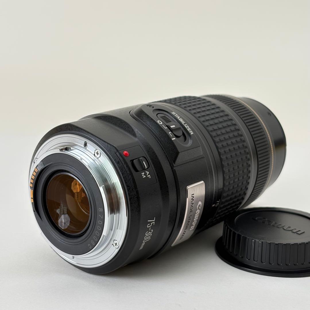 Canon キャノン　望遠レンズ　EF75-300mm F4-5.6 IS