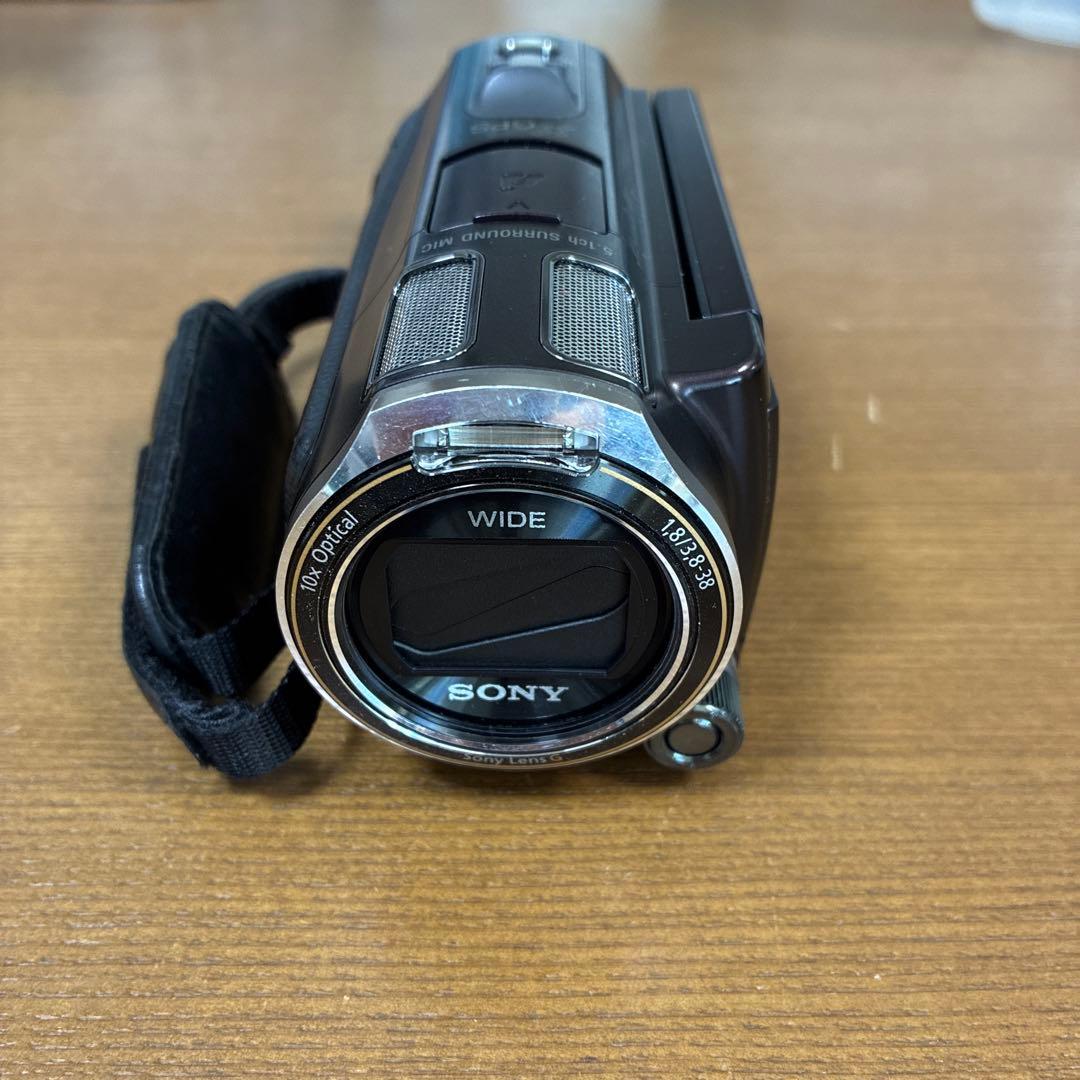 SONY HDR-CX560V ビデオカメラ 本体　ボルドーブラウン