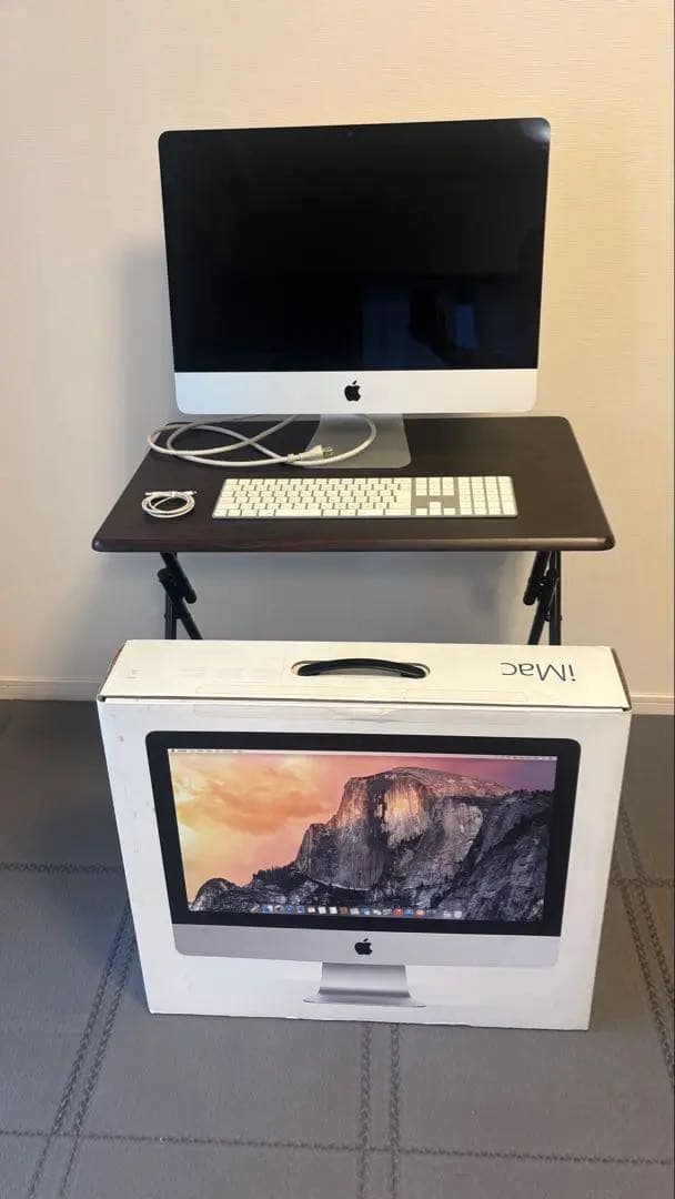 iMac 21.5インチ Late2013 SSD480GB キーボード 箱付