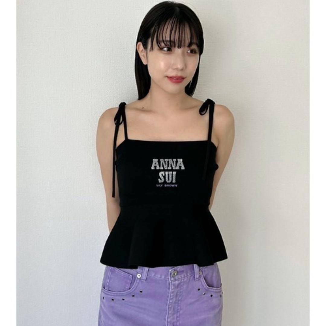 ★新品【LILY BROWN × ANNA SUI】ペプラムトップス