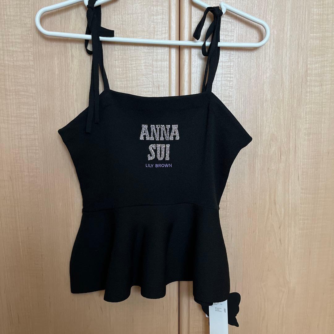 ★新品【LILY BROWN × ANNA SUI】ペプラムトップス