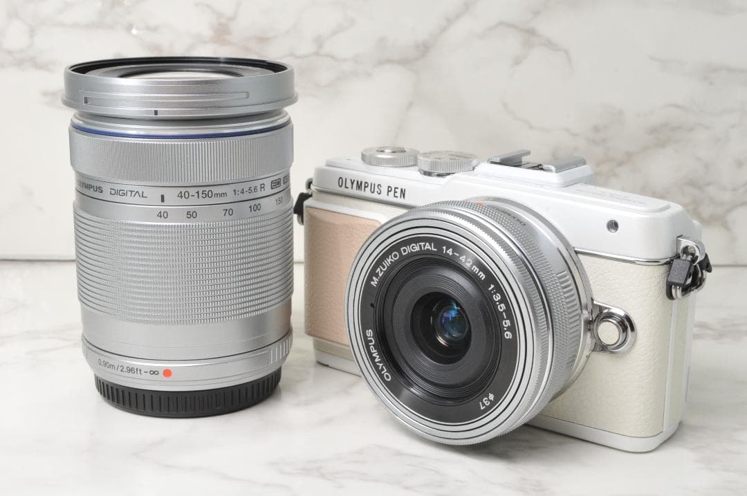 美品❣️OLYMPUS PEN E-PL7⭐️ダブルレンズ Wi-Fi ホワイト