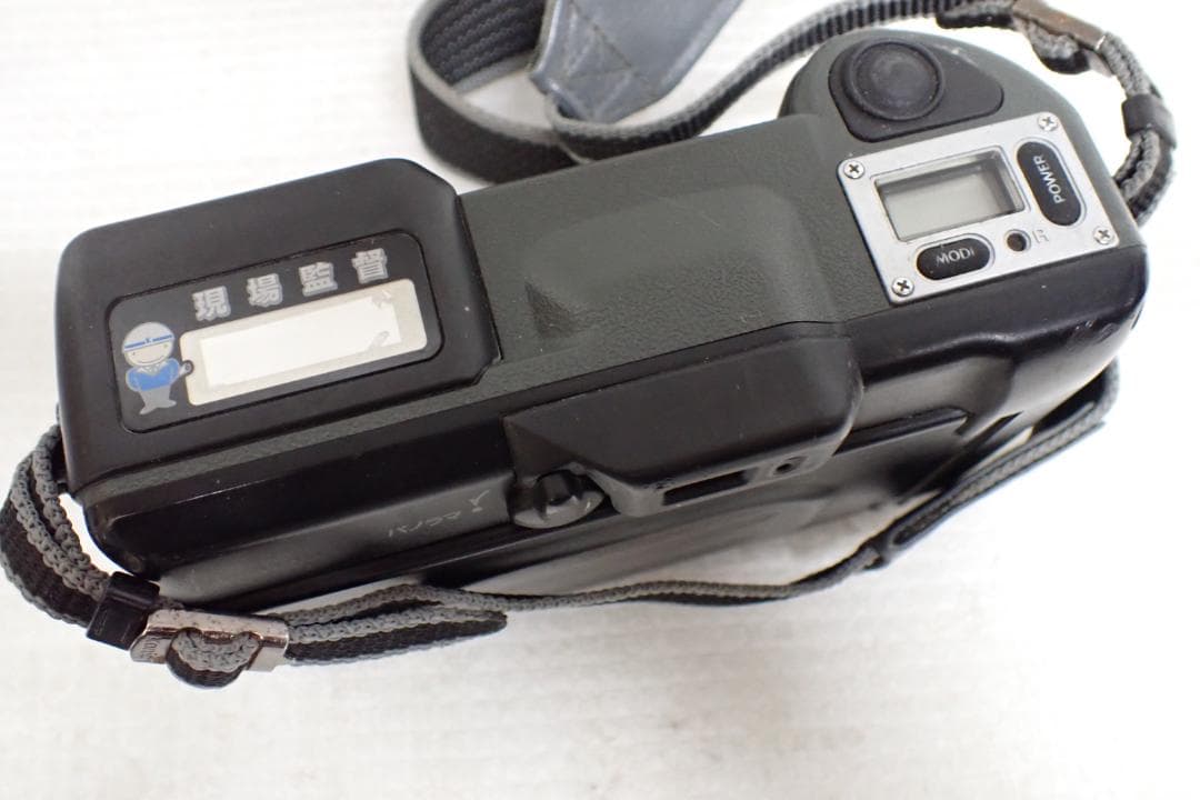 コニカ フィルムカメラ現場監督28 HG 大光量フラッシュ 動作未確認 B6-A