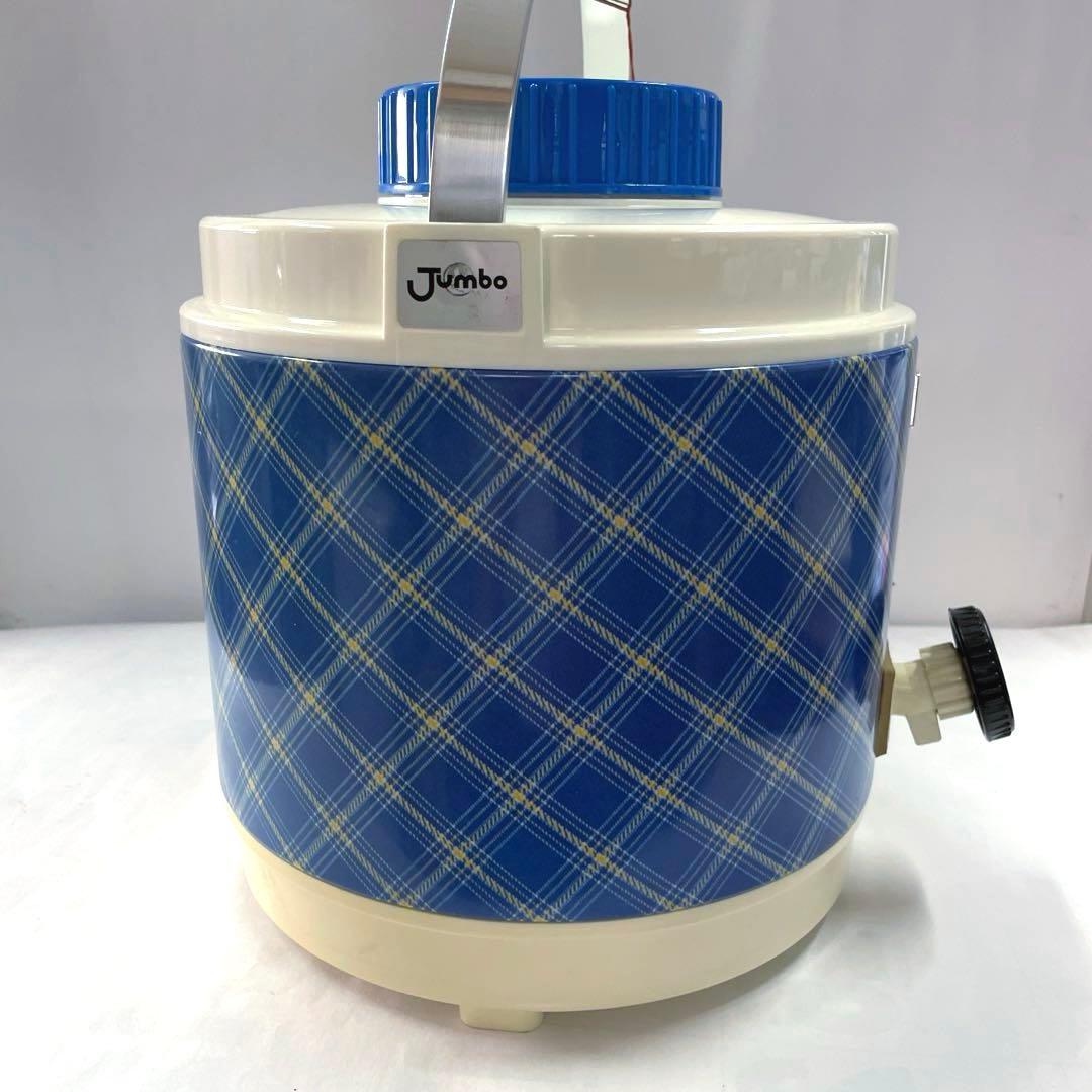 ドリンクジャー昭和レトロ6L未使用、日本製、ウォータージャグ、ポータブルクーラー