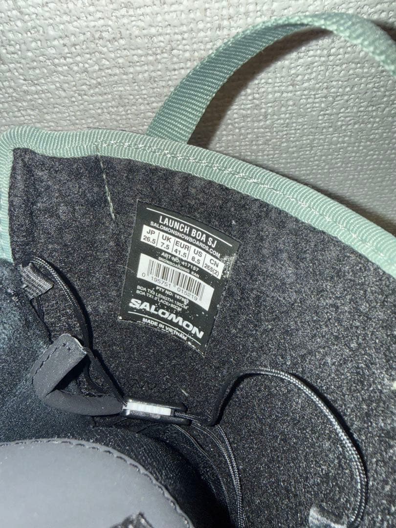 SALOMON LAUNCH BOA SJ スノーボードブーツ　26.5㎝