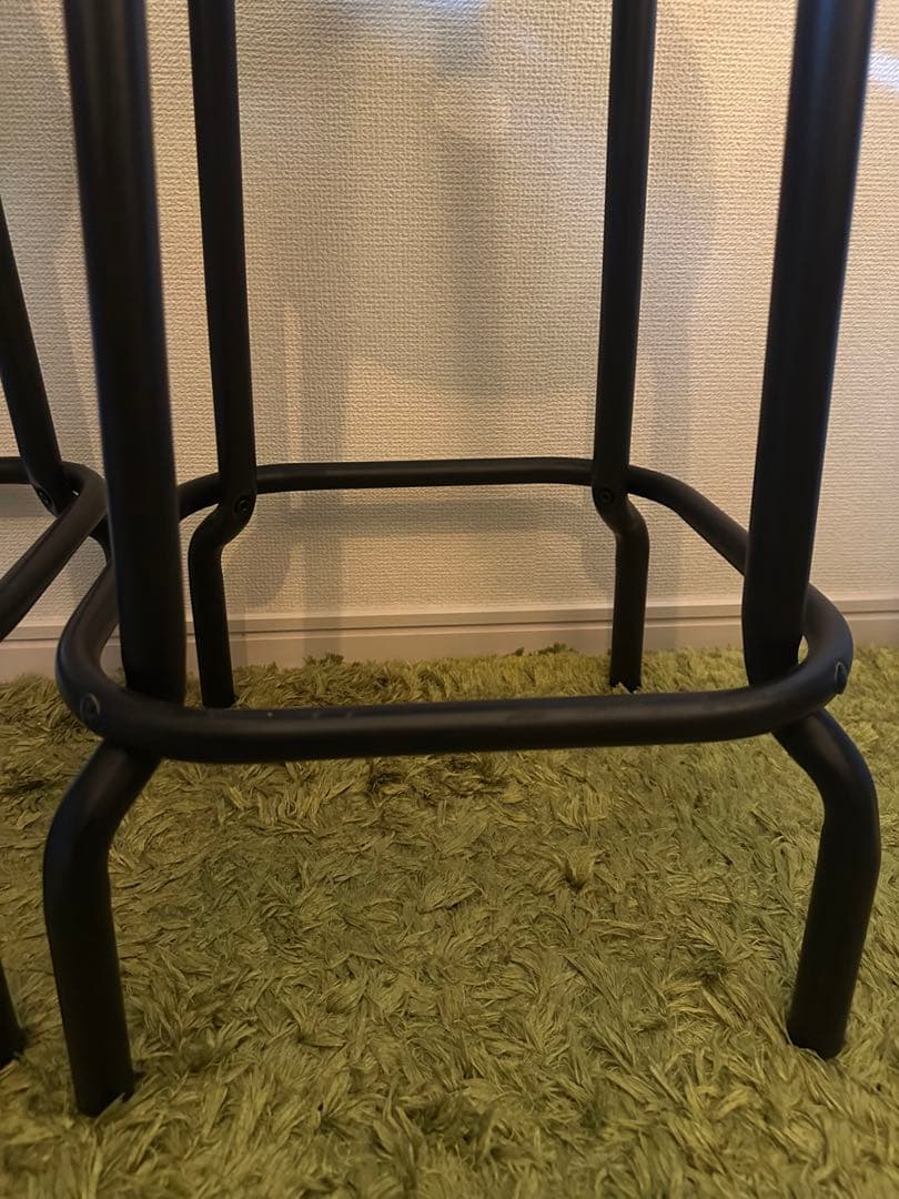 2脚セットIKEAイケア バースツール RASKOG ロースコグ ブラック