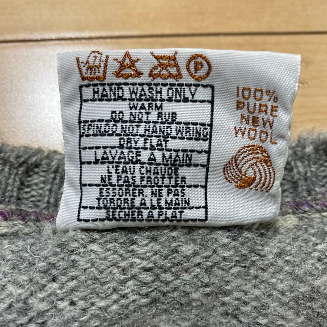 メル73805Jamieson's ニットベスト SHIPS サイズL