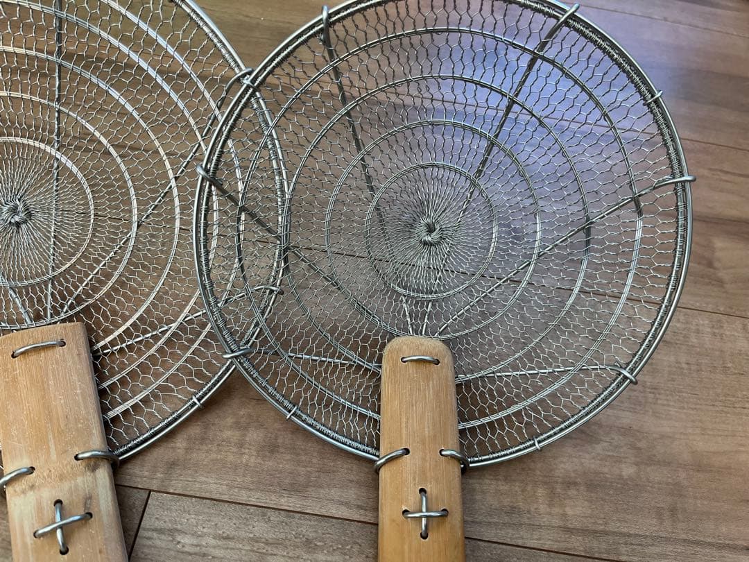 プロ仕様中華油こし、そば揚げ　3本セット