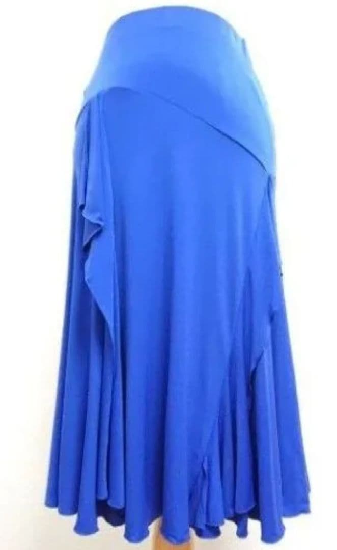 SALE☆チャコット ロイヤルブルー　スカート S 社交ダンス　定価20900円