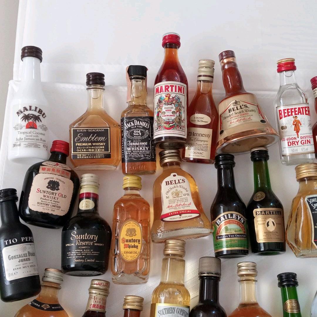 国産、海外ウイスキーミニボトル　国内、インポート