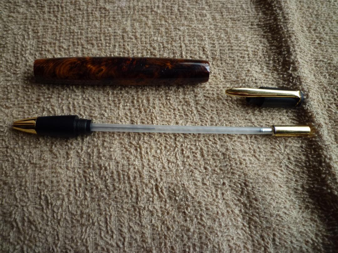 あ*）様 屋久杉工房京　天然屋久杉シャープペンシル(0.5mm)・・・未使用中古