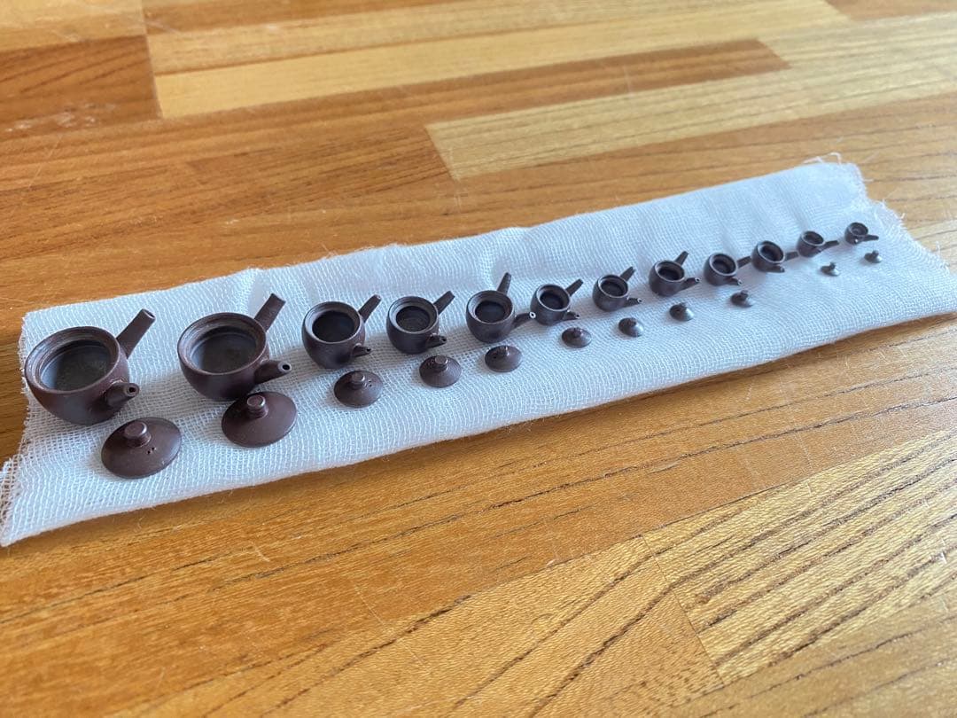 常滑焼　ミニミニ急須セット