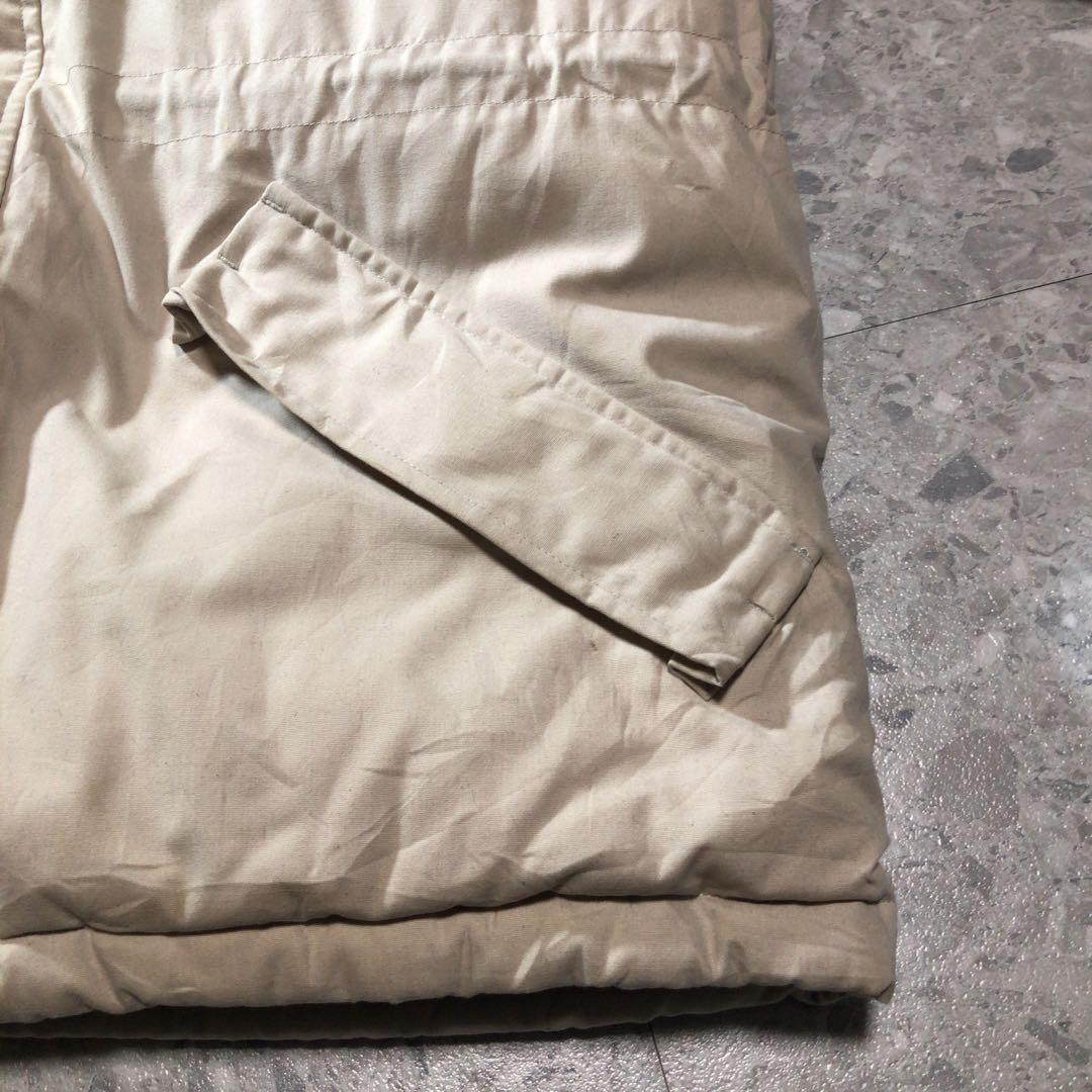最終セール❗️90s Eddie Bauer グースダウン　アイボリー　白タグ