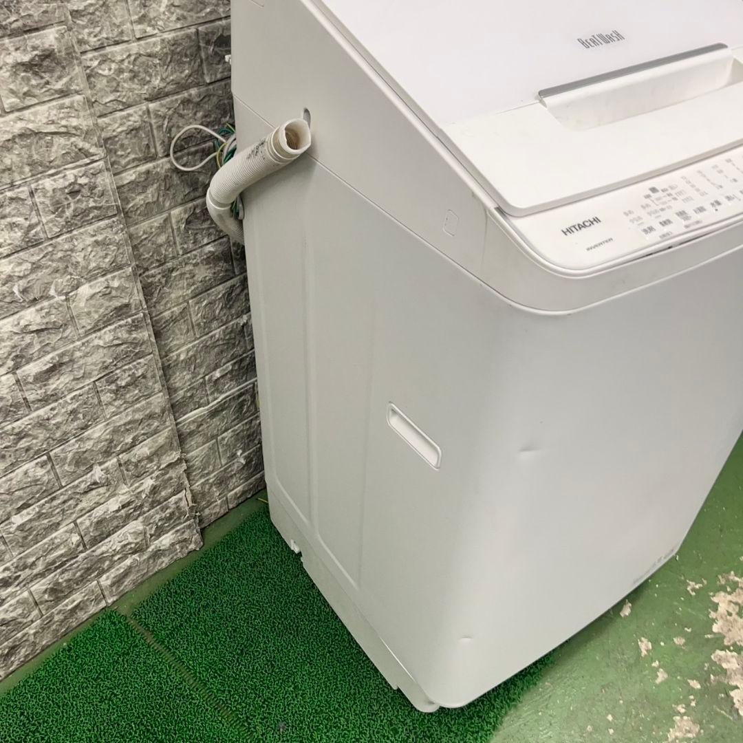 635 日立　ビートウォッシュ　洗濯機　22年製　10キロ　洗剤自動投入　静音