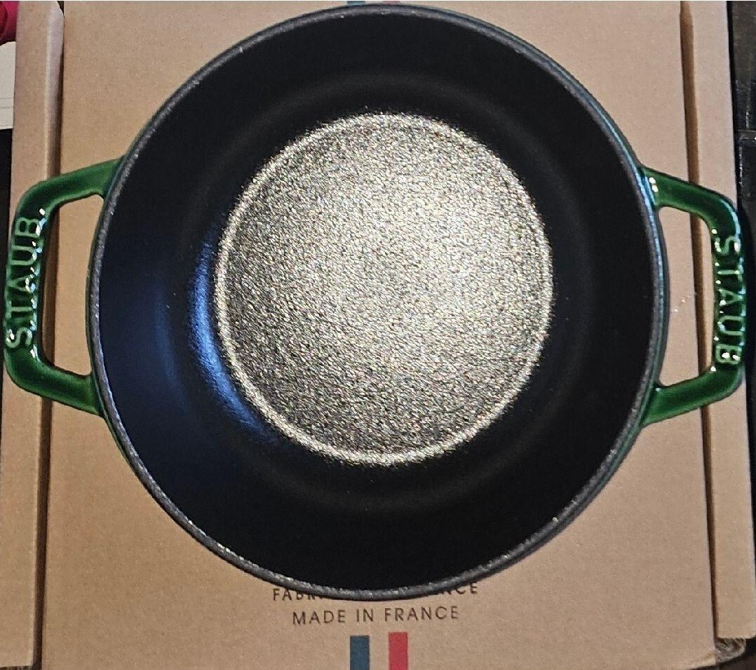 STAUB staub　ストウブ　Wa-NABE オリーブ バジルグリーン