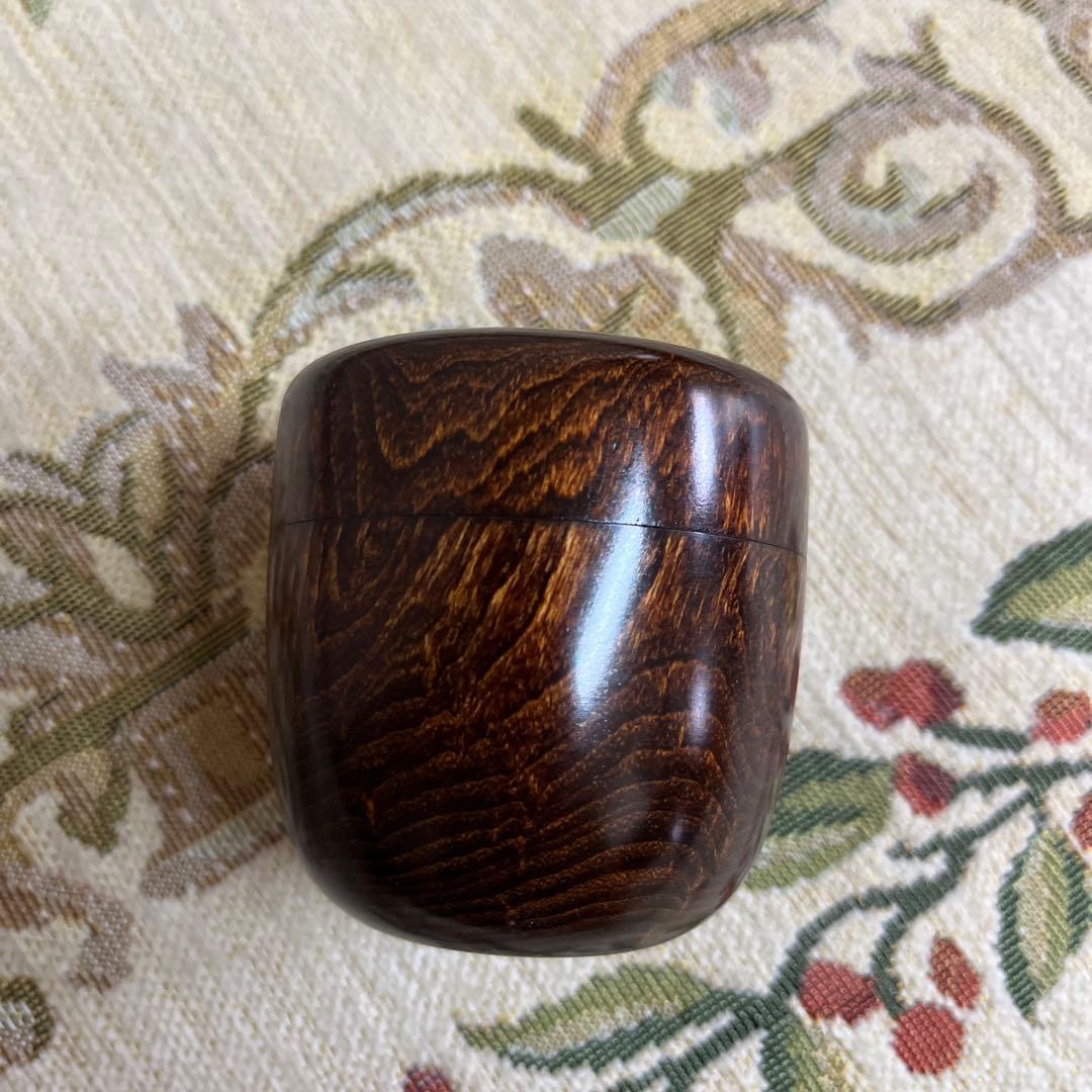 蔦　茶道具 棗 拭き漆