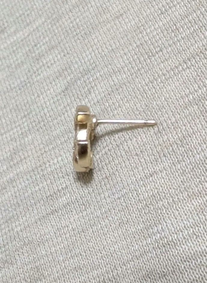 CHANEL CCロゴピアス　刻印 F24 V