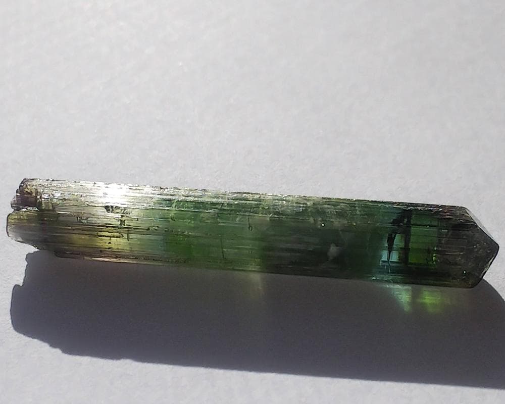 282 マルチカラー トルマリン キャッツアイ ブラジル産 結晶 原石