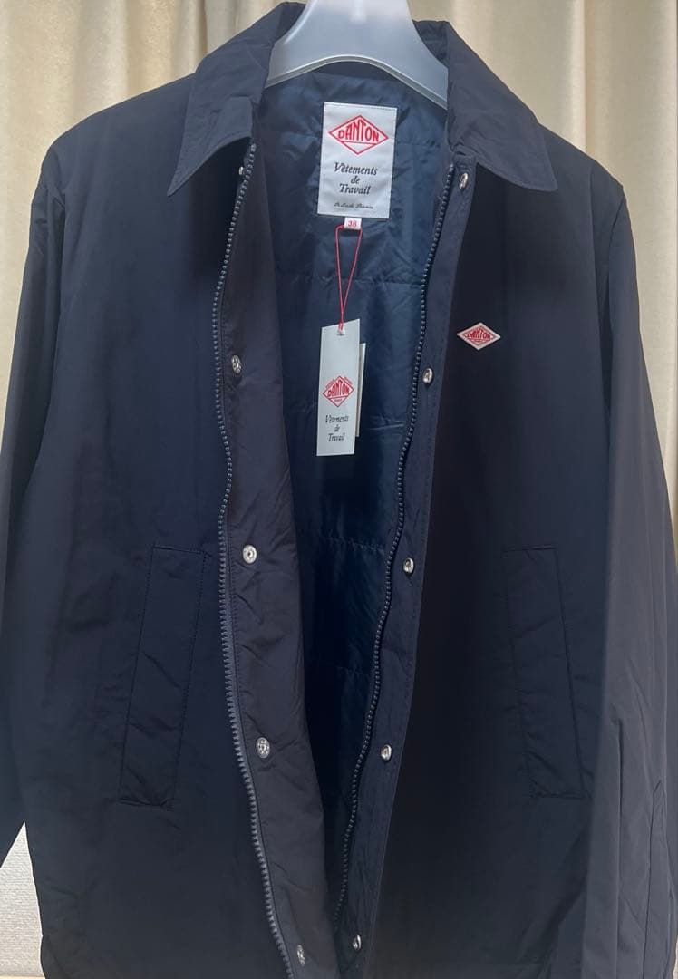 ダントン インサレーション コーチジャケット ネイビー 38