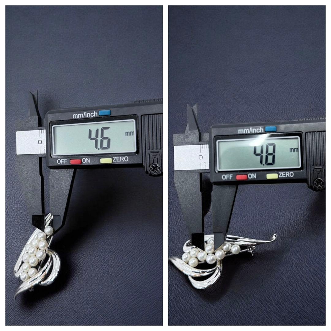 【未使用保管品】ミキモト　アコヤ　パール　本真珠　ブローチ　コサージュ