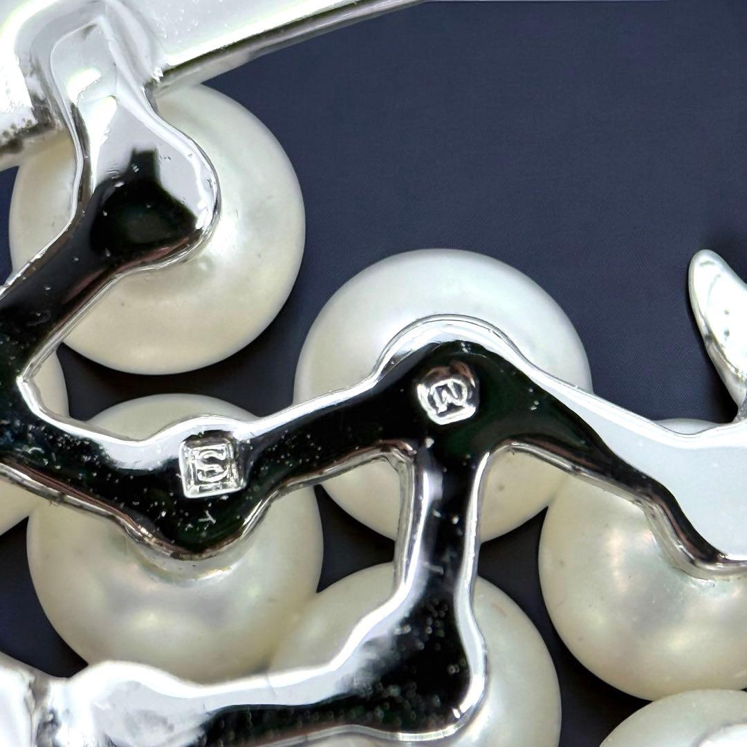 【未使用保管品】ミキモト　アコヤ　パール　本真珠　ブローチ　コサージュ