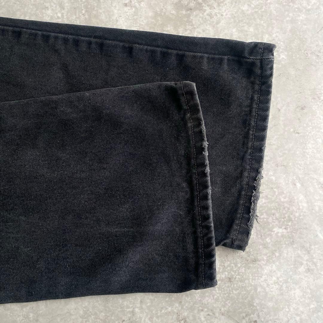 00s Levis 517 ブラック デニム パンツ USA製 W36 L34