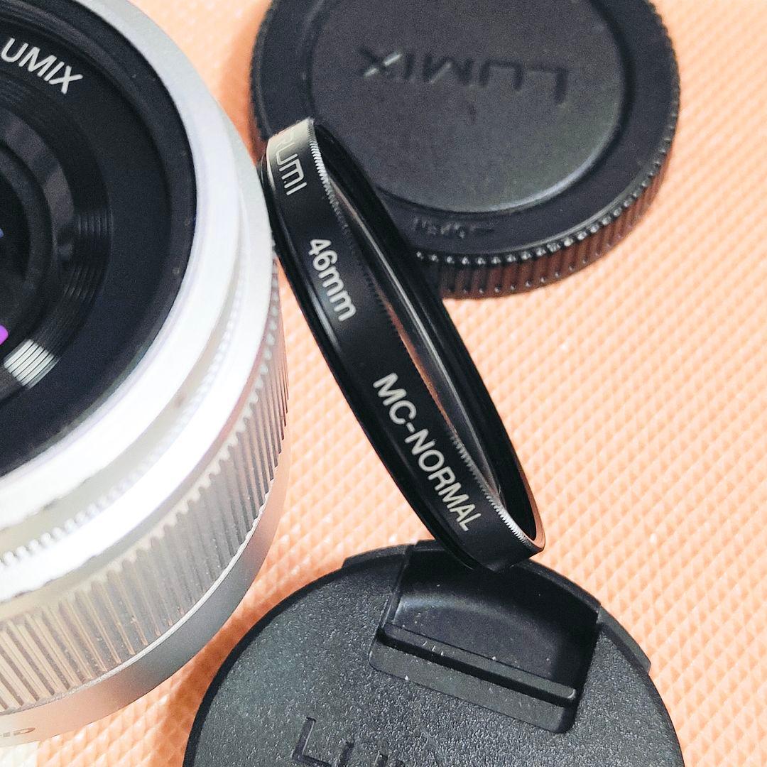 Panasonic 25mm F1.7 レンズ シルバー　H-H025