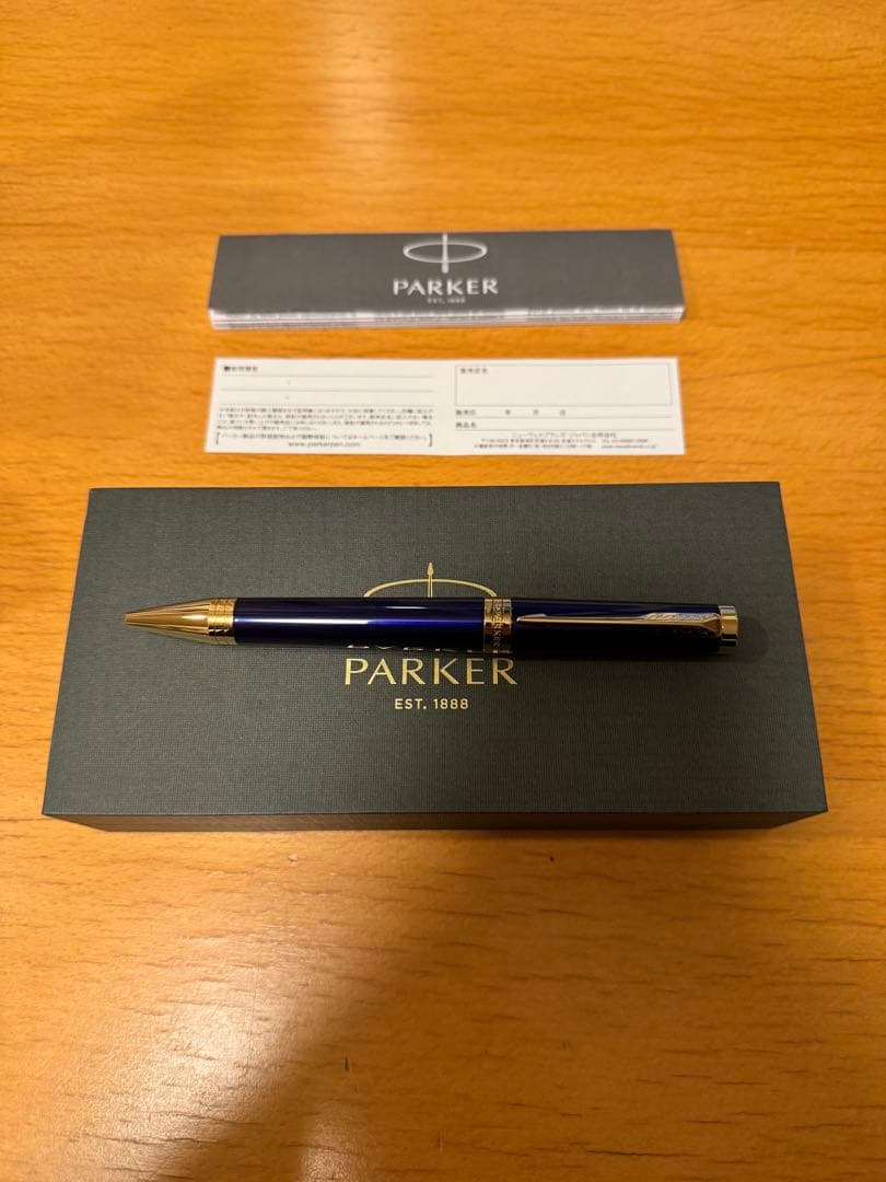 Parkerボールペン インジェニュイティ ダークブルーGT 中字2182628