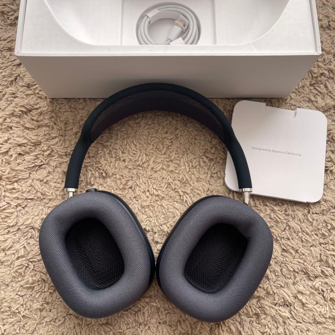 AirPods ブラック オーバーイヤー型ヘッドフォン 本体