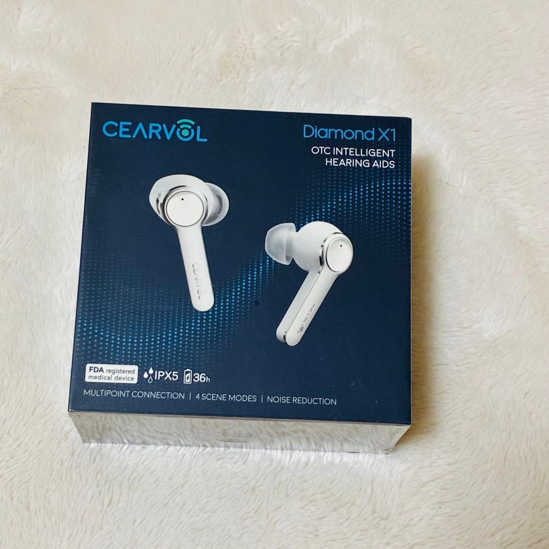 集音器 Bluetooth5.3 ワイヤレスイヤホン型　長時間使用可能 高速充電