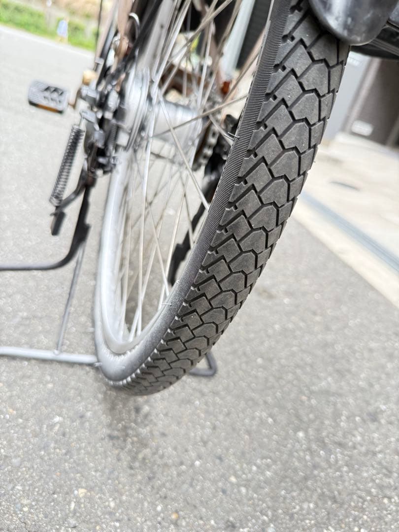 子供乗せ　パナソニック　電動アシスト自転車 チャイルドシート付き ピンク