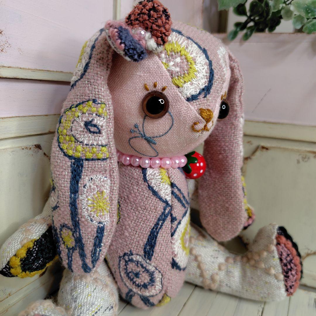 ミナペルホネン＊ハンドメイド＊ぬいぐるみ＊ウサコ＊①