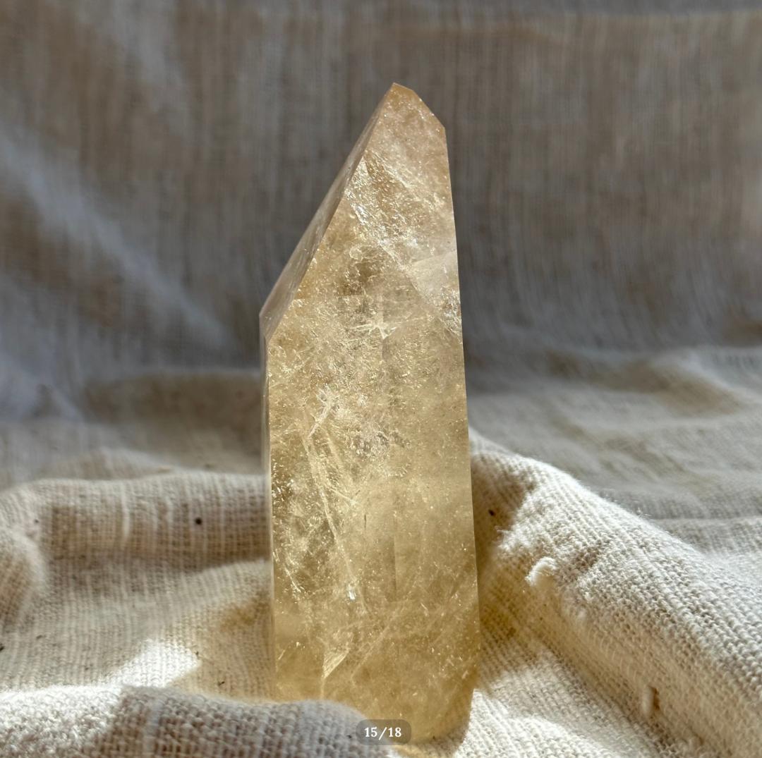 非加熱【シトリン】 天然 シトリン ポイント ブラジル産