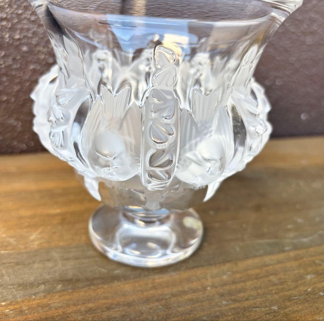 ラリック ガラス フラワーベース 花瓶