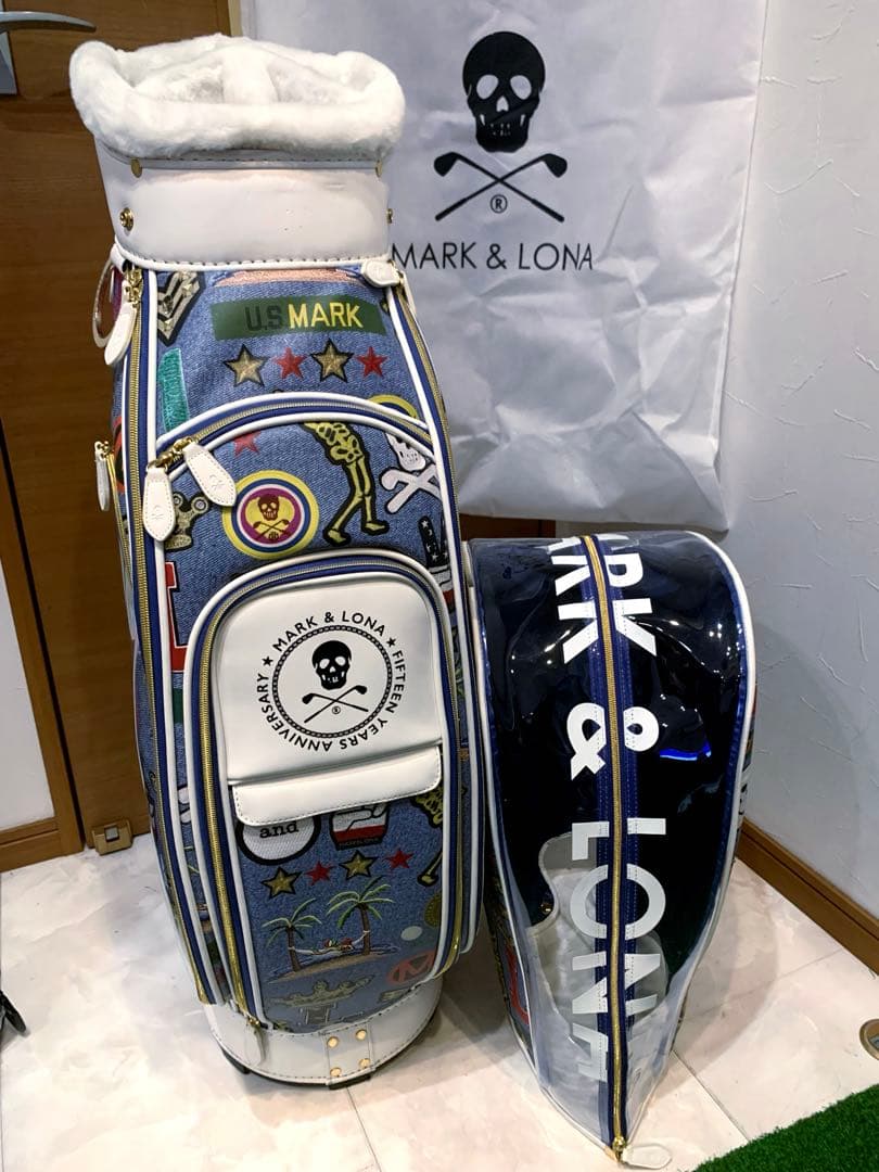 即完売　正規品　良品限定　マークアンドロナ　MARK＆LONA キャディバッグ
