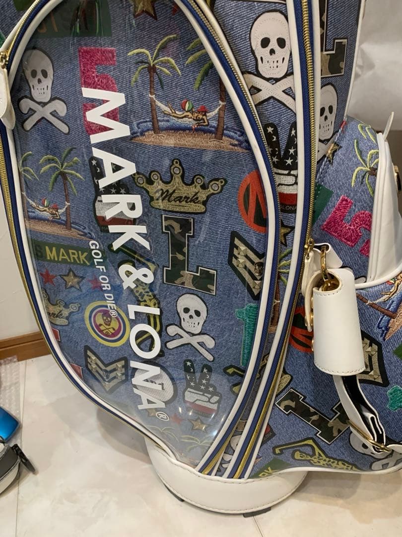 即完売　正規品　良品限定　マークアンドロナ　MARK＆LONA キャディバッグ