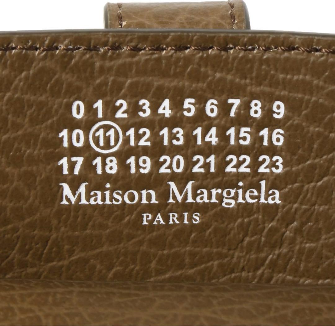 メゾンマルジェラ ステッチ スマホショルダーバッグ