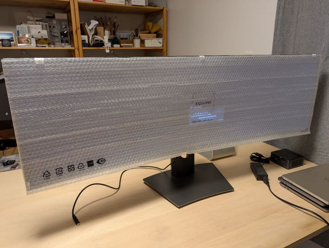 値下げ！【美品】Dell U4919DW 49インチ ウルトラワイドモニタ－