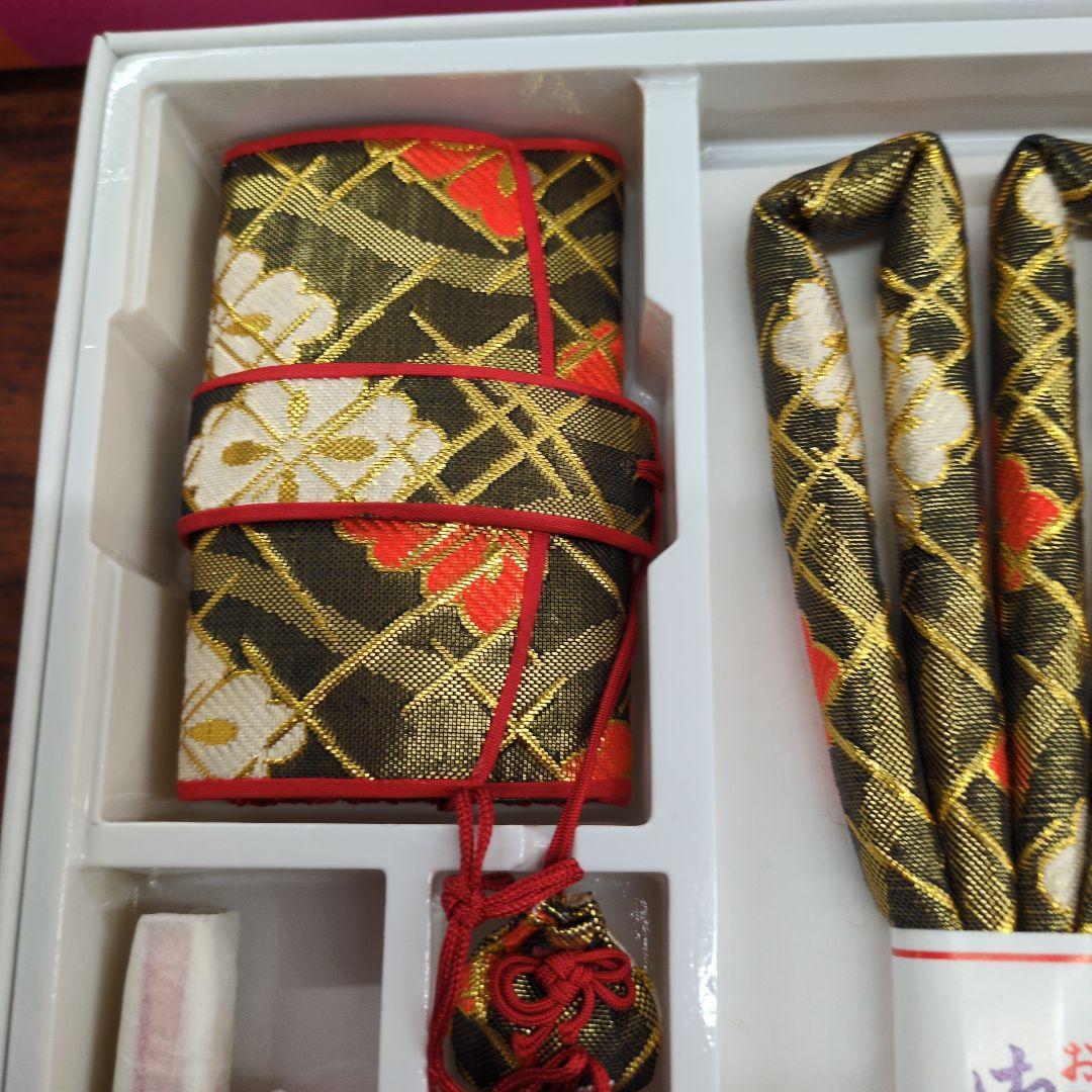 七五三 はこせこセット未使用タグ付き　18センチ　黒