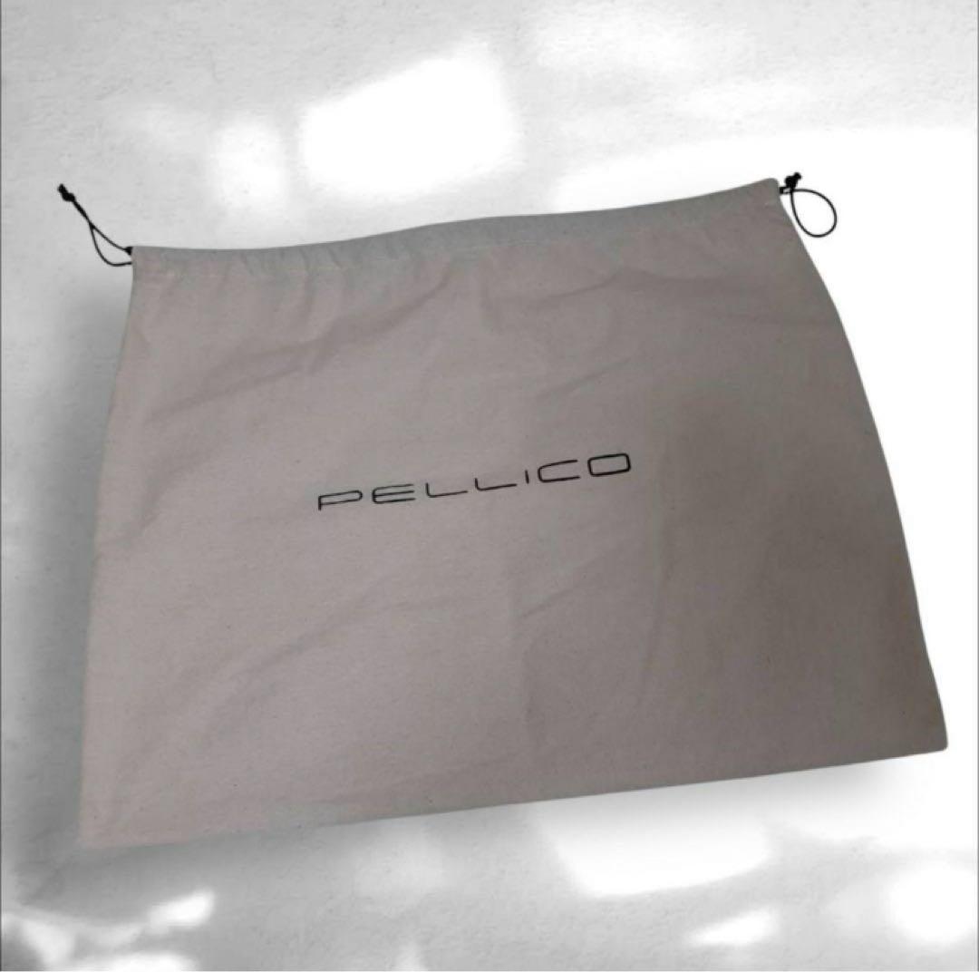 【PELLICO/ペリーコ】 レザー×ラフィア かごバッグ