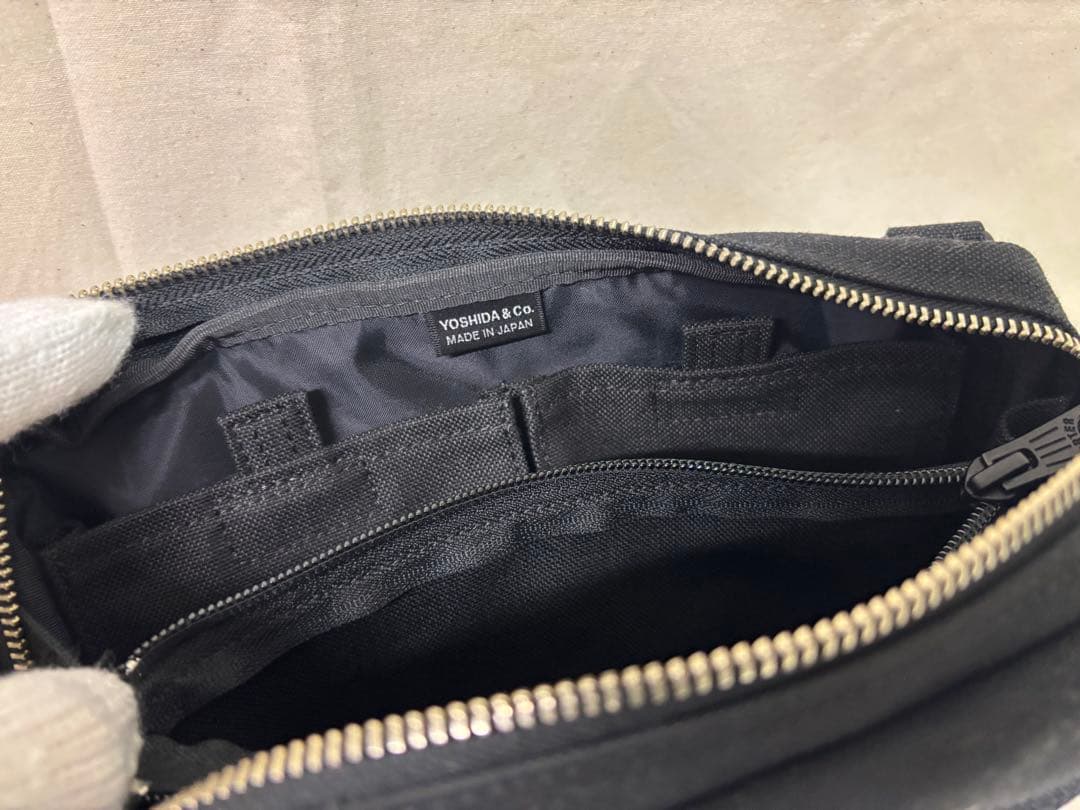 PORTER スモーキー　ブラック ショルダーバッグ クラッチバッグ