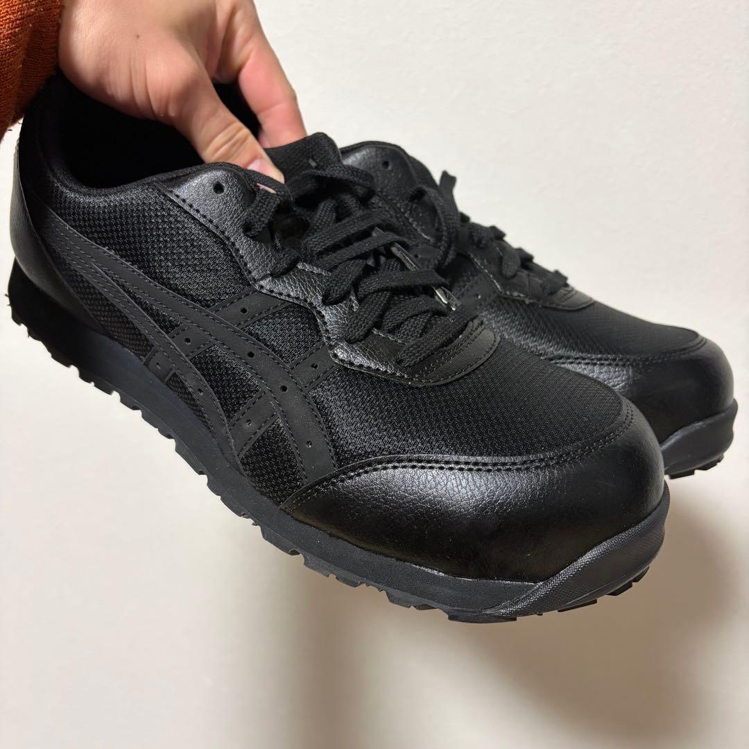 【新品】アシックス 安全靴 ウィンジョブ CP201（27.5cm・黒）