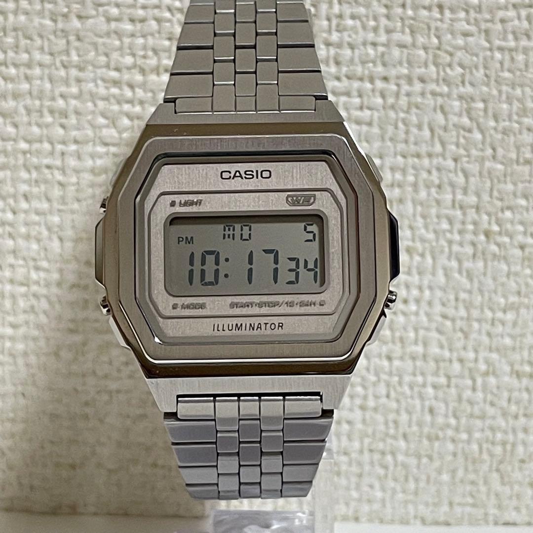 【美品】CASIO カシオA1000A-7JF シルバー
