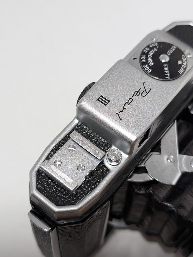 【整備品・美品】 KONICA 小西六 Pearl Ⅲ 蛇腹 中判フィルムカメラ