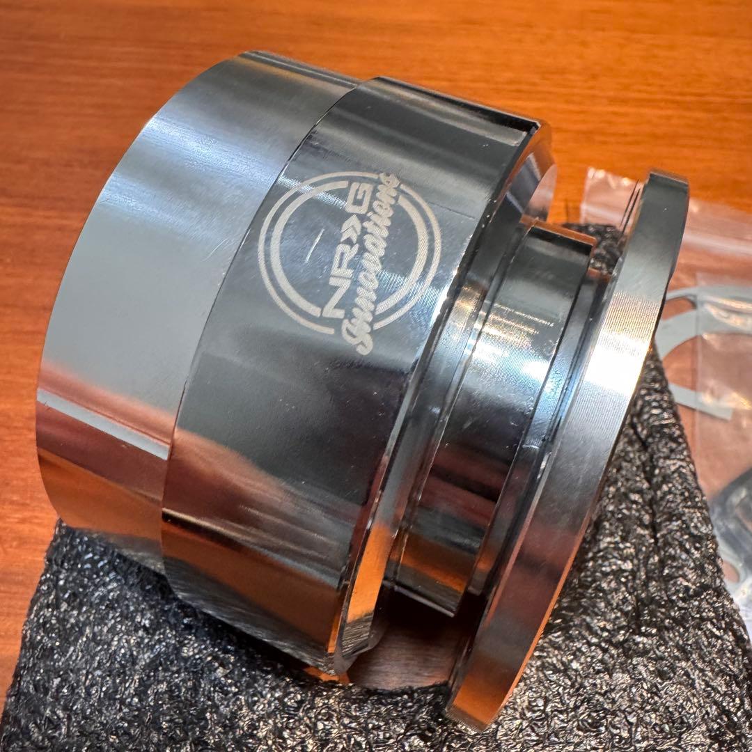 NRG クイックリリース　初期モデル　アメリカ製　シルバー　正規品