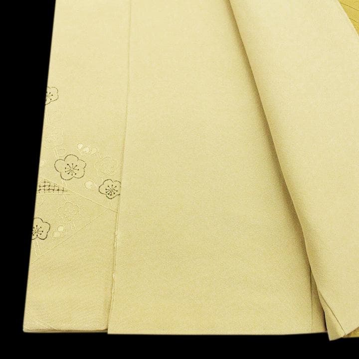 裄６６ｃｍ　エクリュの【三大刺繍】 ～相良・蘇州・スワトウ～　新品の訪問着です